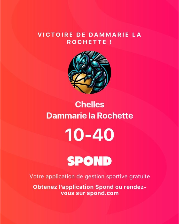Victoire des U11F à Chelles